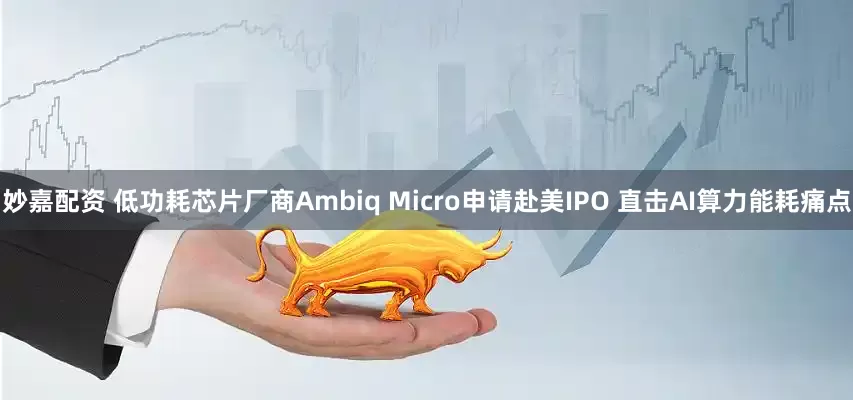 妙嘉配資 低功耗芯片廠商Ambiq Micro申請赴美IPO 直擊AI算力能耗痛點